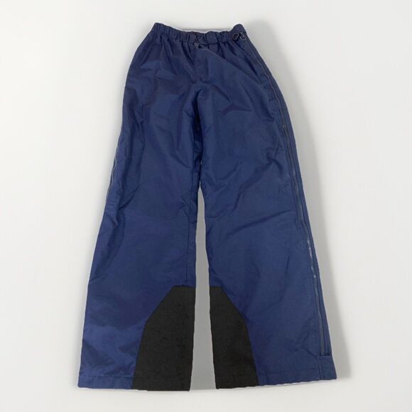 Vintage Columbia Men’s M Blue Snow Pants Ski Snowboard Nylon Side Zip Lined - Picture 1 of 14